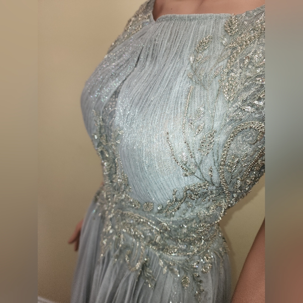 Size 12 - Montage By Mon Cheri Long Dress MSRP $850 - Picture 5 of 15